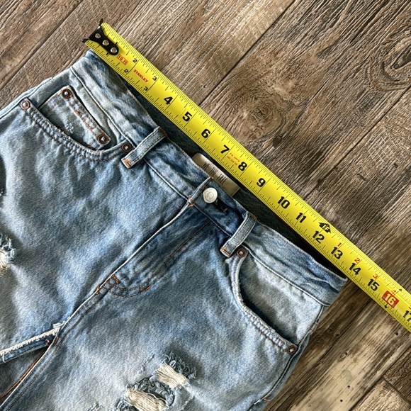 WE THE FREE BEAUTIFUL JEAN SKIRT, SIZE 24 - Picture 9 of 11